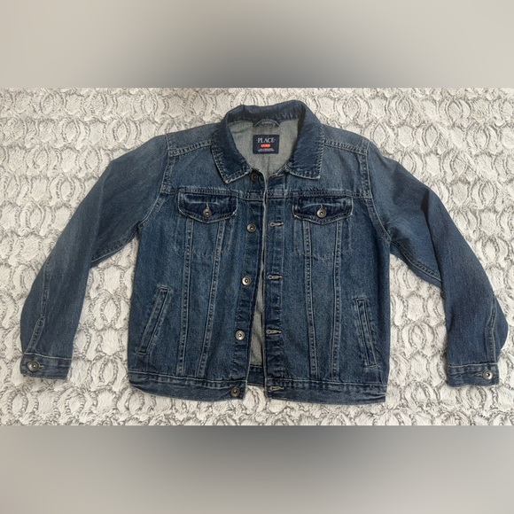 Place Other - Children’s place denim jacket kids size large 10/12